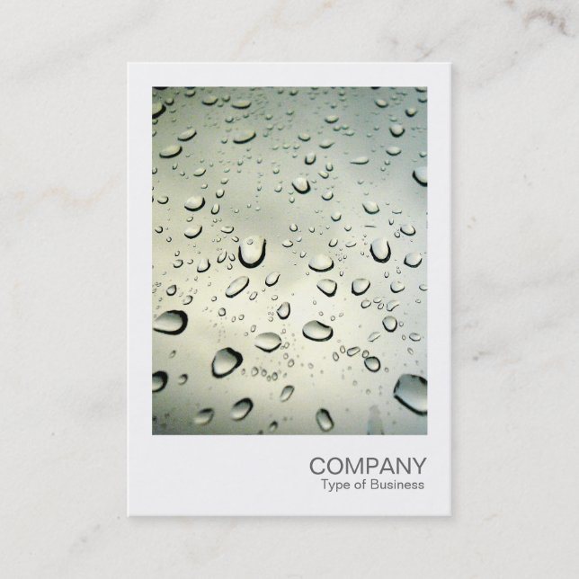 Instant Photo 06 - Rain on My Window Business Card (Front)