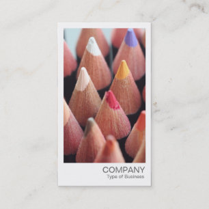 Instant Photo - Colour Pencils Business Card
