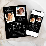 Instant Photo Joint Graduation Party Invitation<br><div class="desc">As technology continues to advance, so have the ways in which we celebrate life’s special moments – such as a joint graduation party! These modern joint graduation parties are the perfect way to bring family and friends together with a fun and unique twist. With modern technology, you can now create...</div>