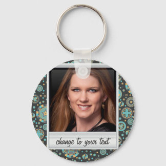 Instant photo - photoframe with pattern key ring