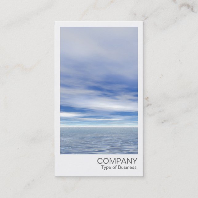 Instant Photo - Sea and Sky Business Card (Front)