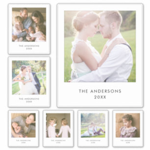 Instant Photo Style Multi Sizes Square Photos
