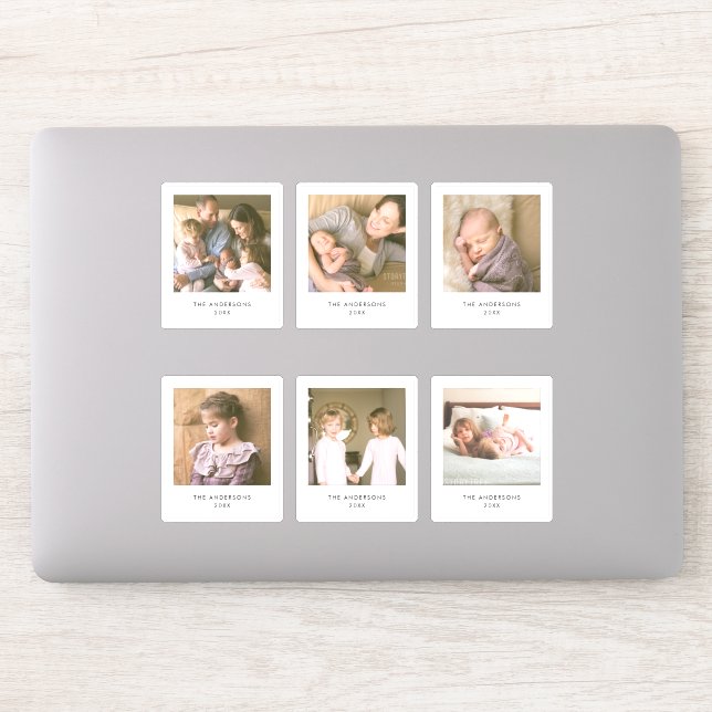 Instant Photo Style Square Multi Photo (Computer)