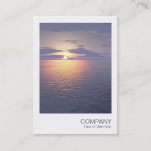 Instant Photo - Sunrise/Sunset Business Card