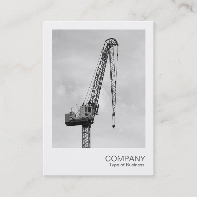 Instant Photo - Tower Crane Business Card (Front)