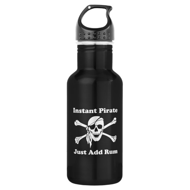 Instant Pirate Just Add Rum 532 Ml Water Bottle (Front)