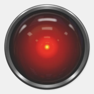 instant sentience classic round sticker