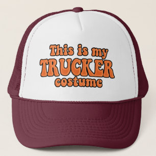 Instant Trucker Halloween Costume Hat