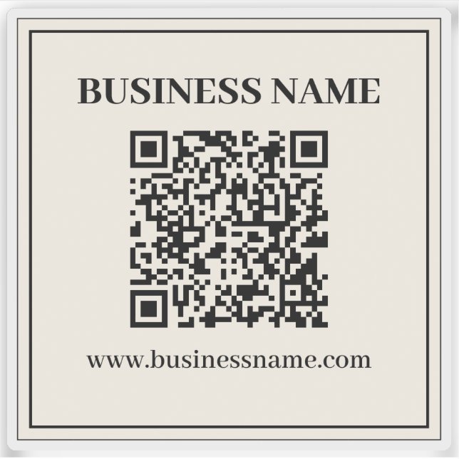 Instantly Create a Scannable QR code for Business (Front)