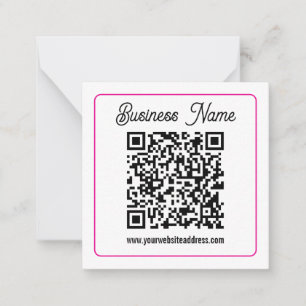 Instantly Create a Scannable QR code for Business Card