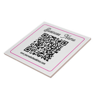 Instantly Create a Scannable QR code for Business Ceramic Tile