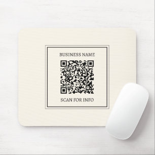 Instantly Create a Scannable QR code for Business Mouse Pad