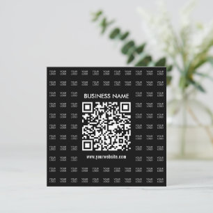 Instantly Create Scannable QR code & Logo Pattern Card