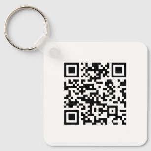Instantly Created QR Code (by entering your URL) Key Ring