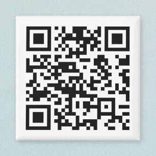 Instantly Created QR Code (by entering your URL) Magnet