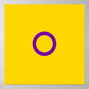 Instersex Flag Poster