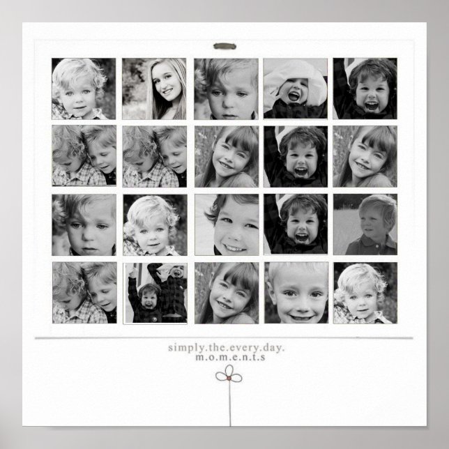 instgram photo collage poster (Front)