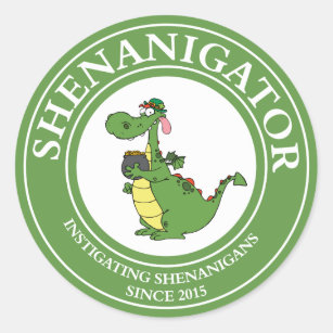 Instigating Shenanigans 2015 Classic Round Sticker