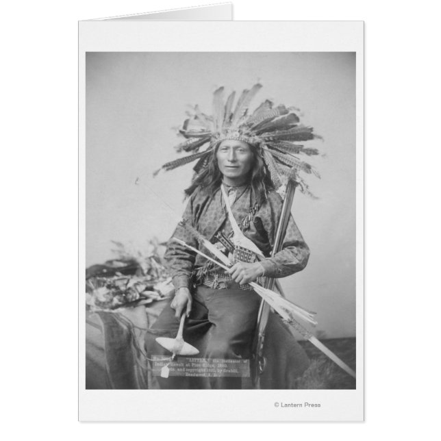 Instigator of Indian Revolt at Pine (Front)