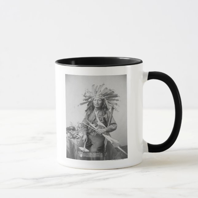 Instigator of Indian Revolt at Pine Mug (Right)