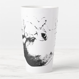 Instinct in Ink Latte Mug