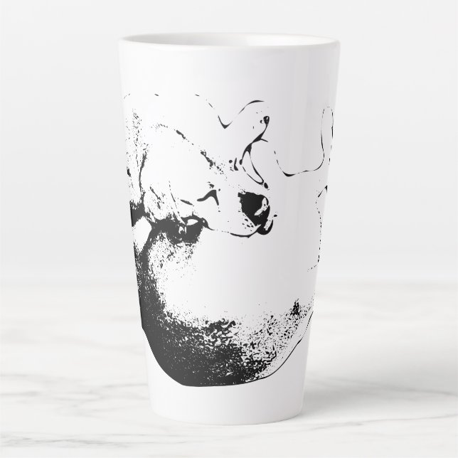 Instinct in Ink Latte Mug (Front)