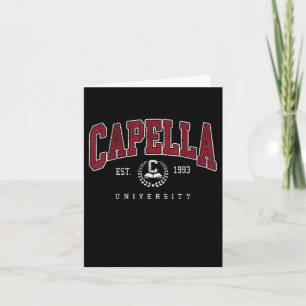 Institute Capella Of Technology Arch Retro For Men Card