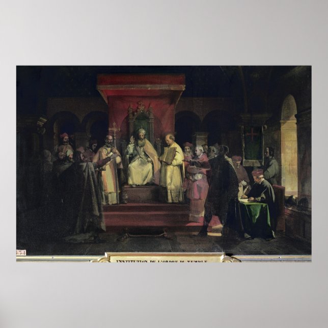 Institution of the Order of the Templars Poster (Front)