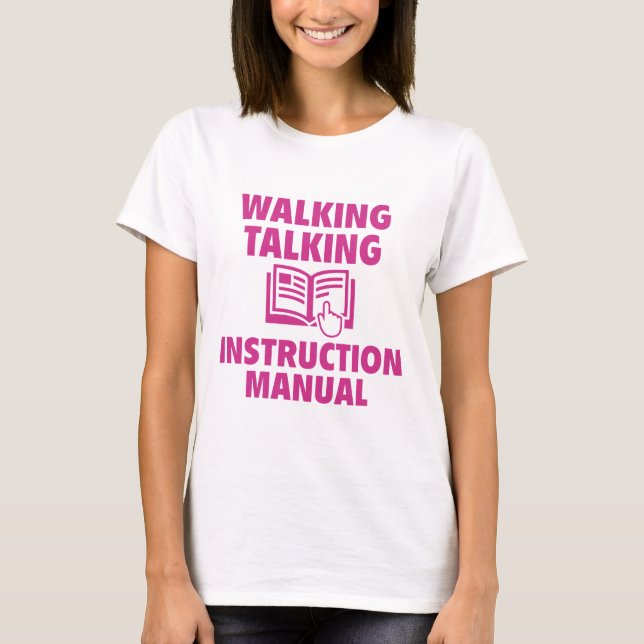 Instruction Manual T-Shirt (Front)