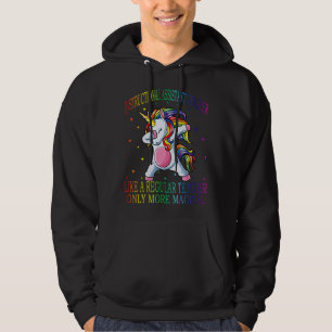 Instructional Assistant Teacher Like A Regular Tea Hoodie