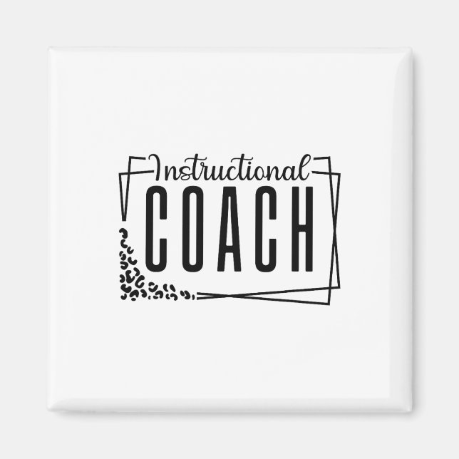 Instructional Coach Back To School Matching Group  Magnet (Front)