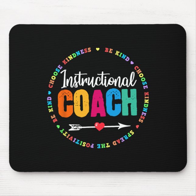 Instructional Coach Crew Back to School Matching G Mouse Pad (Front)