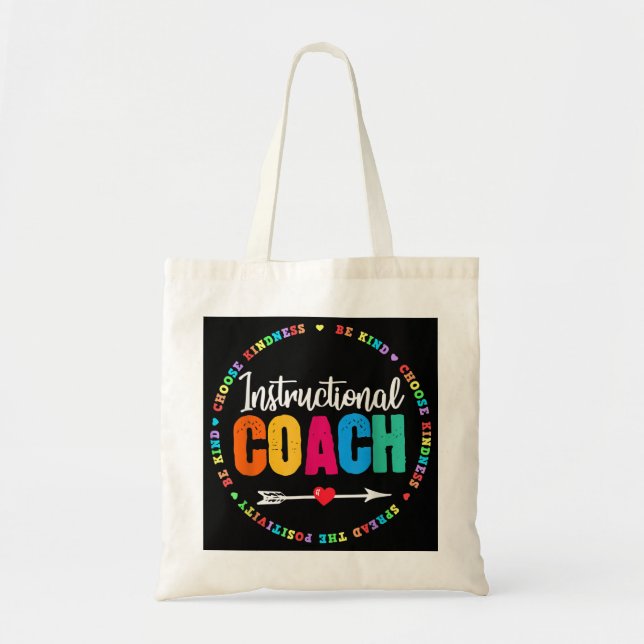 Instructional Coach Crew Back To School Matching G Tote Bag (Front)