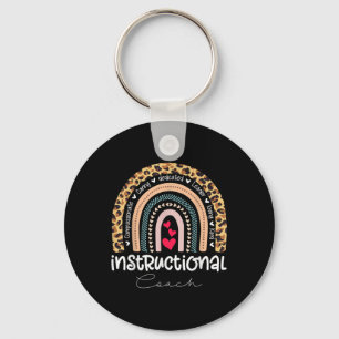 Instructional Coach Crew Matching Back To School L Key Ring
