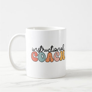 Instructional Coach Educational Coach Retro Coffee Mug