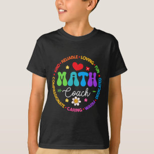Instructional Math Coach Crew Back To School Match T-Shirt