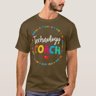 Instructional Technology Coach Crew Tech learning  T-Shirt