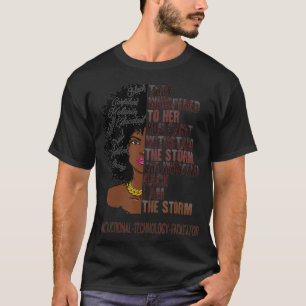 Instructional Technology Facilitator African Ameri T-Shirt