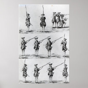 Instructions for a Bayonet Drill Poster