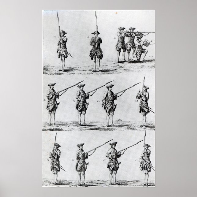 Instructions for a Bayonet Drill Poster (Front)