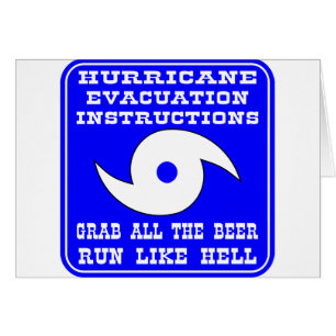 Instructions In Case Of Hurricane