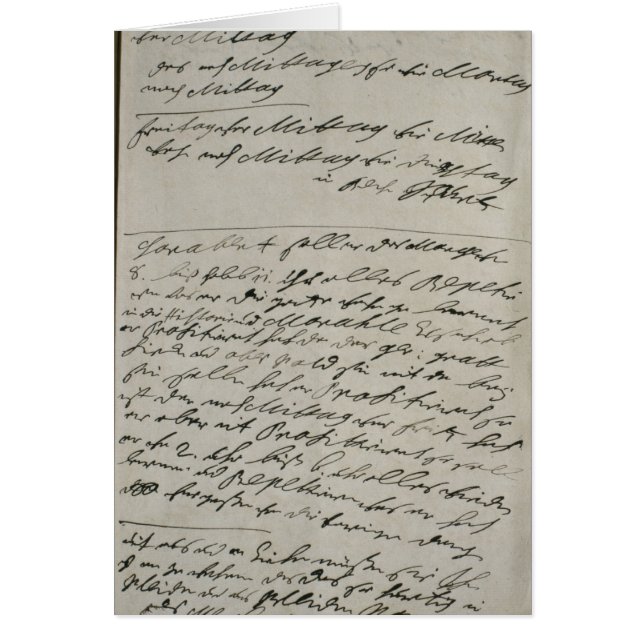 Instructions issued by Friedrich Wilhelm I (Front)