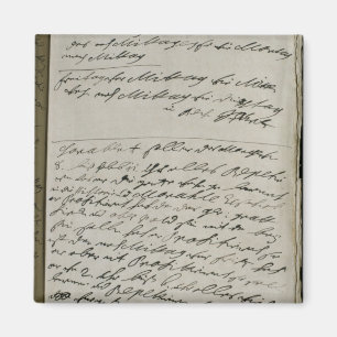Instructions issued by Friedrich Wilhelm I Magnet
