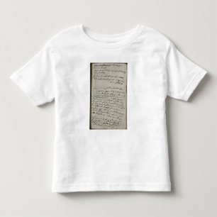 Instructions issued by Friedrich Wilhelm I Toddler T-Shirt