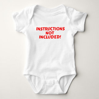 Instructions Not Included Baby Bodysuit