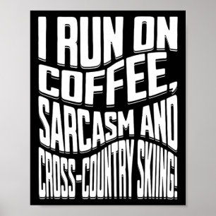 Instructor Skiers Cross-country Skier Cross-countr Poster