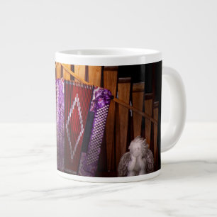 Instrument - Accordian - The accordian organ Large Coffee Mug