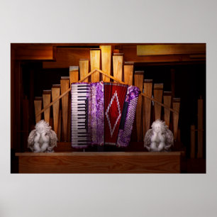 Instrument - Accordian - The accordian organ Poster