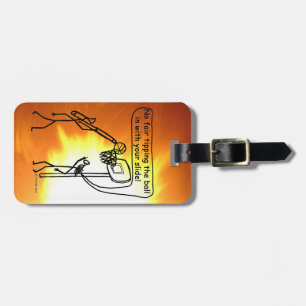 Instrument Basketball Luggage Tag