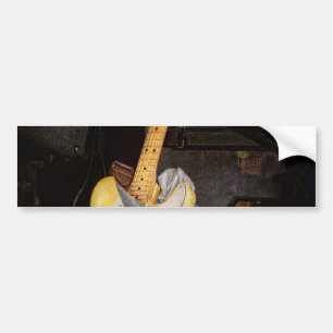 Instrument - Guitar - Playing in a band Bumper Sticker
